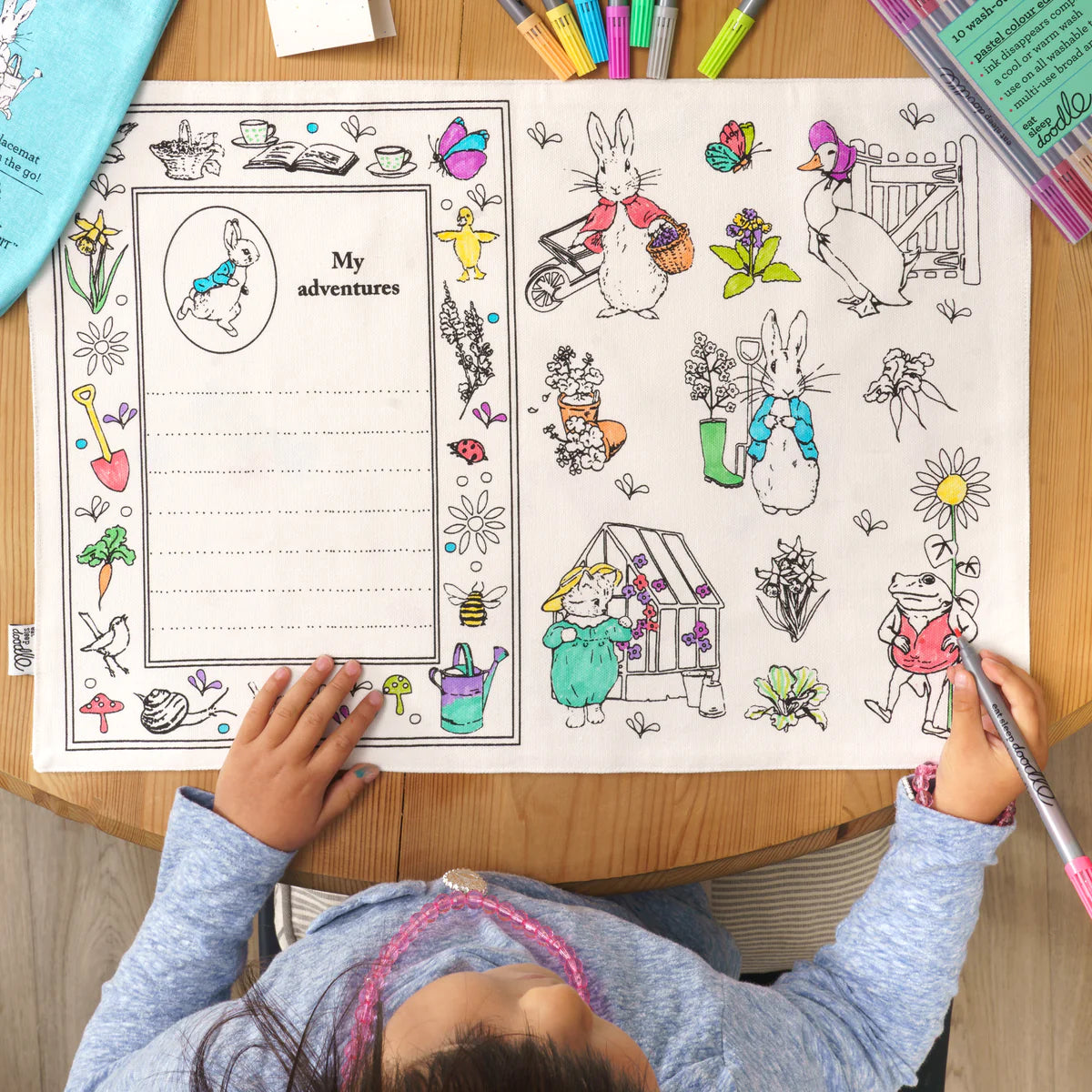 Peter Rabbit™ Colouring Placemat