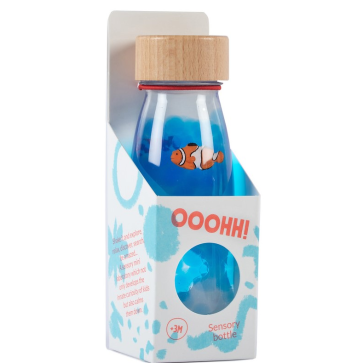 Petit Boum Sensory Toy Bottle Sound (Fish)