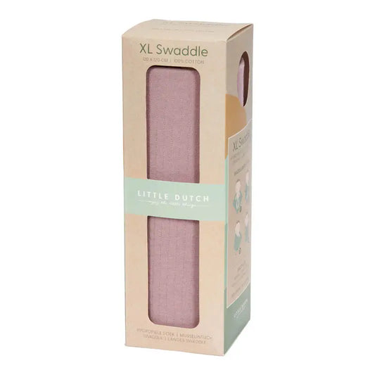 Little Dutch Muslin Swaddle - Mauve