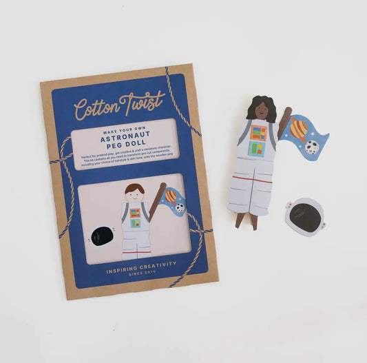 Make Your Own Astronaut Peg Doll