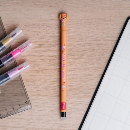 Legami Set of 3 Erasable Pens - Fur Ever Friends Puppies