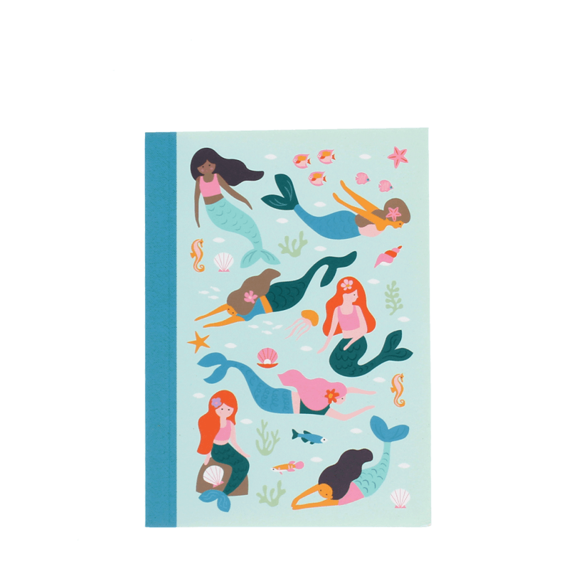 A6 Mermaid Notepad