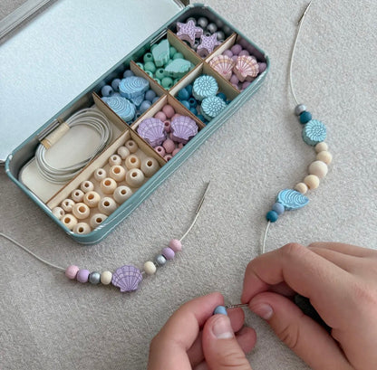 Make Your Own Seashell Bracelet Tin
