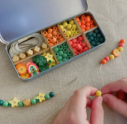 Make Your Own Good Vibes Bracelet Tin