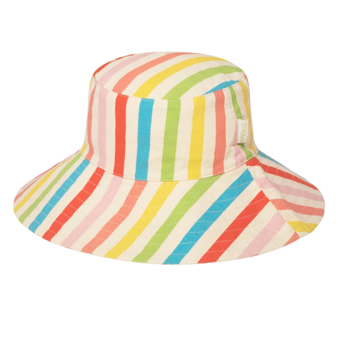 Rainbow Stripe Reversible Sun Hat 3-6 years