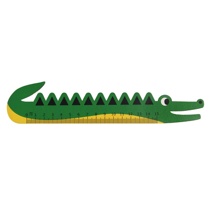Wooden Crocodile Ruler
