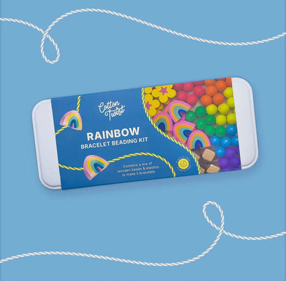 Make Your Own Rainbow Bracelet Tin