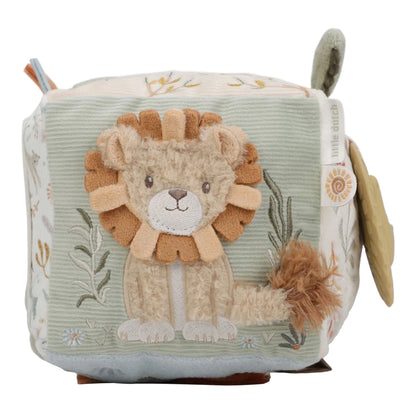 Little Dutch Soft Activity Cube - Safari Friends