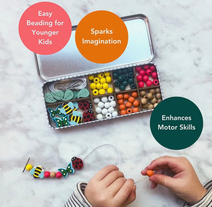 Make Your Own Minibeast Bracelet Tin