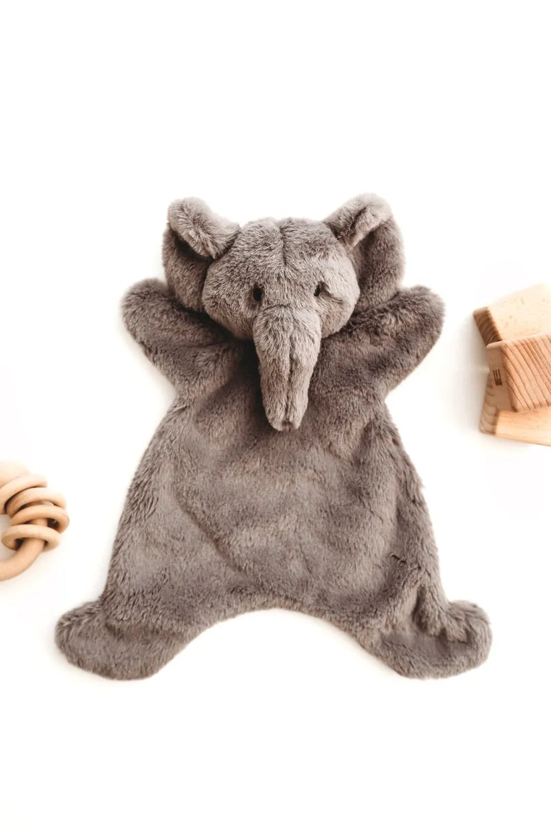 Little Grey Elephant Snuggle Cloth