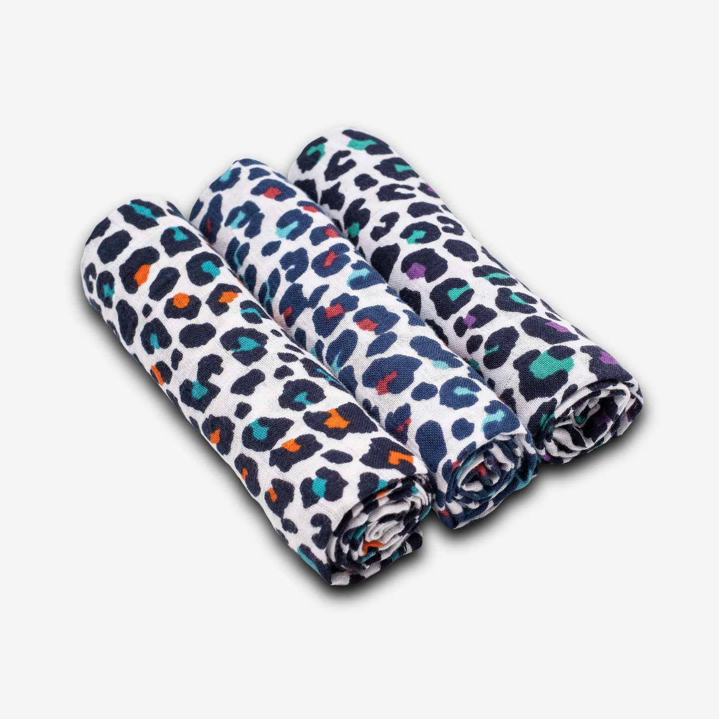 Leopard Print Muslin 3 Pack
