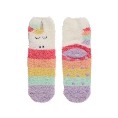 Unicorn Cosy Slipper Socks
