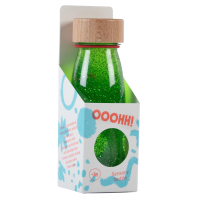 Petit Boum Sensory Toy Bottle Float (Green)