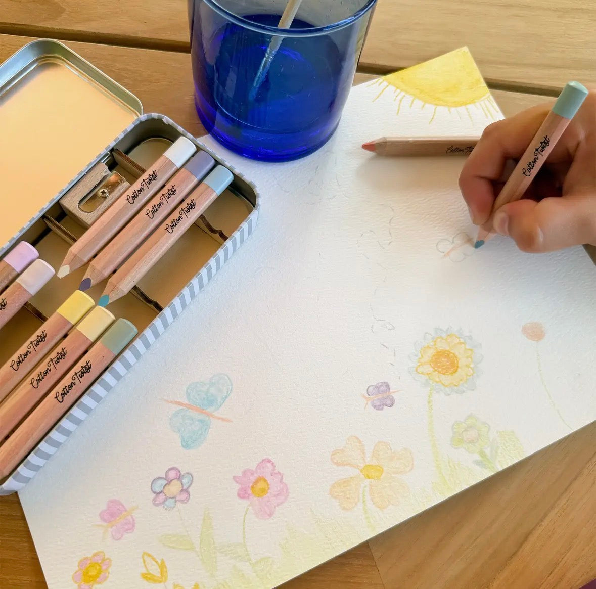 Pastel Mix Watercolour Pencils Set