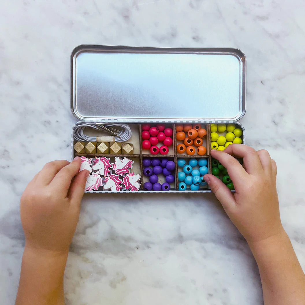 Make Your Own Unicorn Bracelet Tin