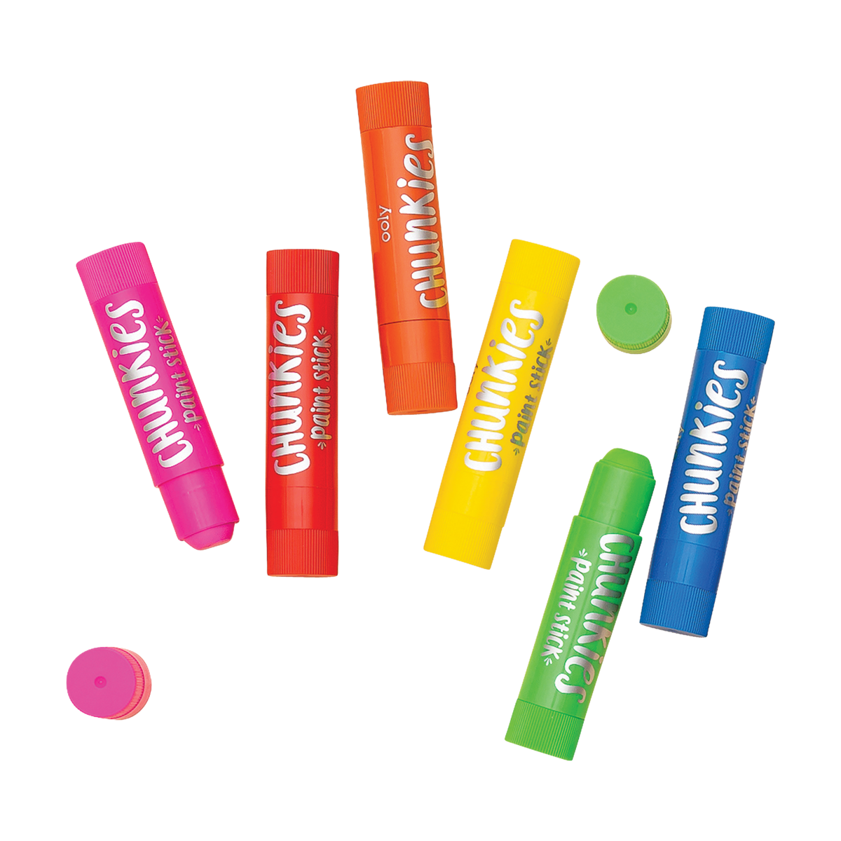 Ooly Chunkiest Paint Sticks - Classic Pack of 6