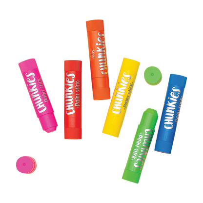 Ooly Chunkiest Paint Sticks - Classic Pack of 6