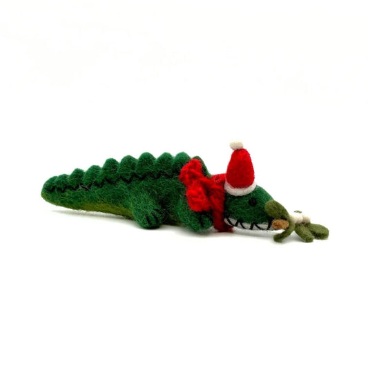 Crocodile Christmas Tree Decoration