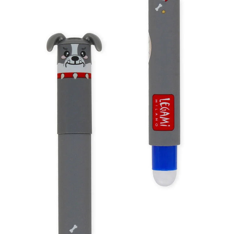 Legami Set of 3 Erasable Pens - Fur Ever Friends Puppies
