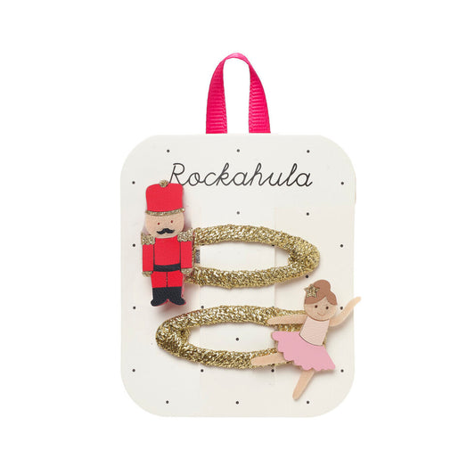 Nutcracker Hair Clips