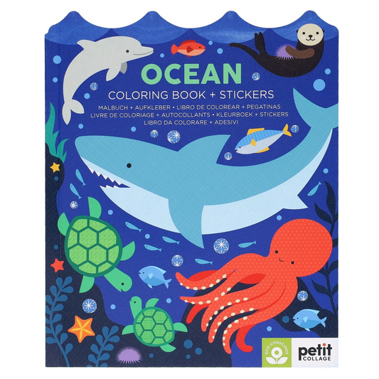 Ocean Colouring Book and Stickers