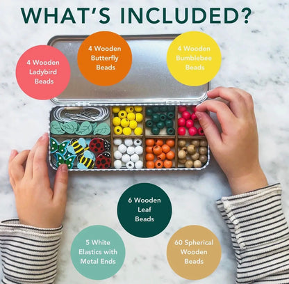 Make Your Own Minibeast Bracelet Tin
