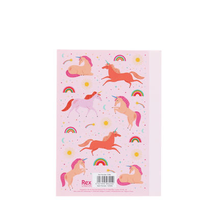 A6 Unicorn Notepad