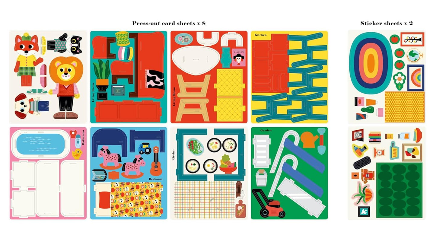 Fold out and play: Dolls House