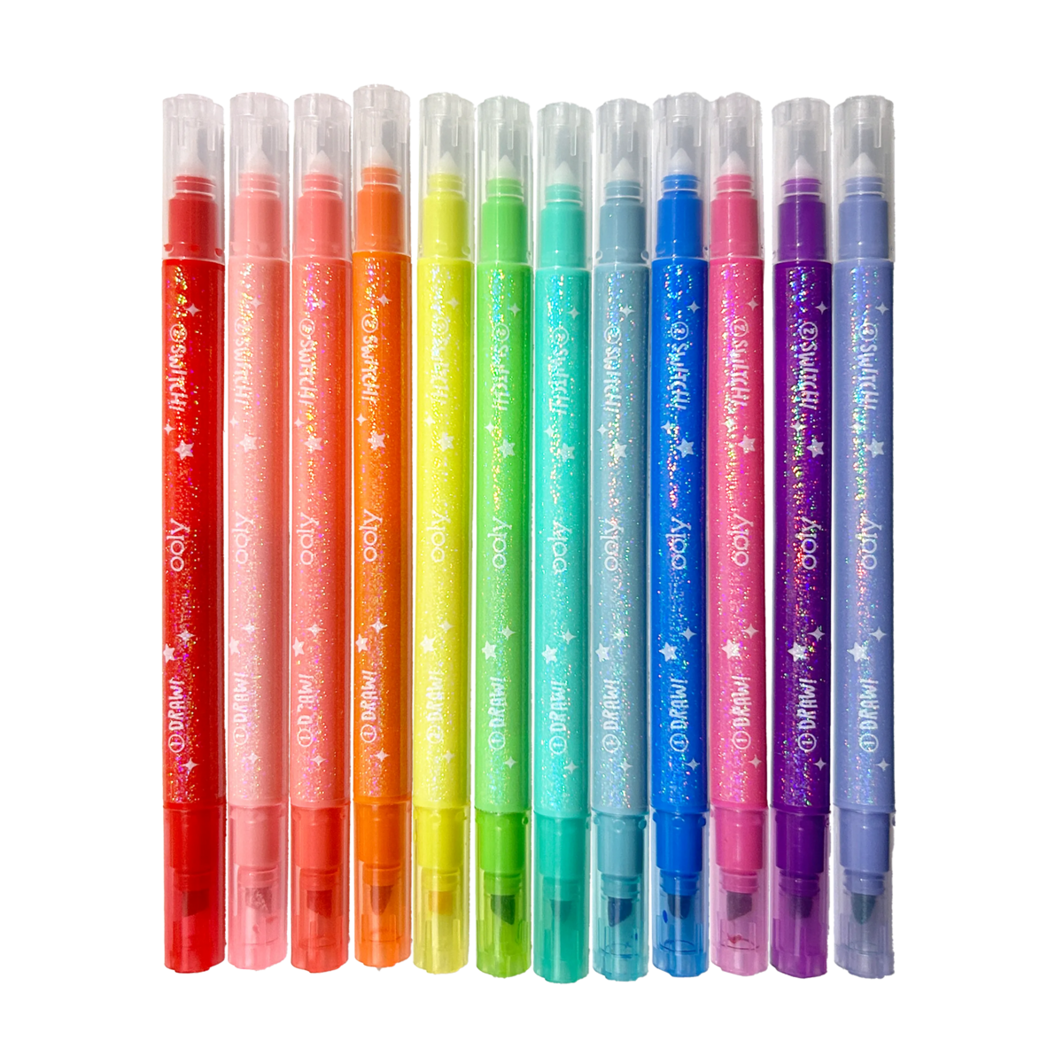 Ooly Switch-eroo Sparkle Glittery Colour Changing Markers