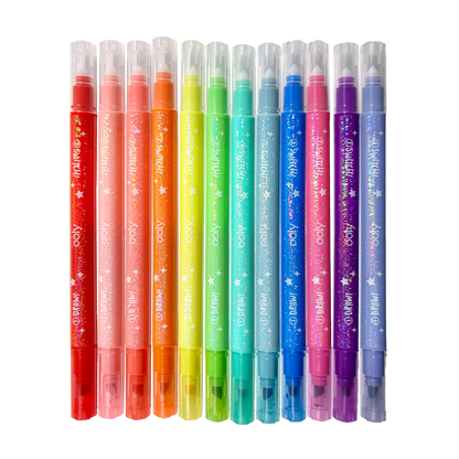 Ooly Switch-eroo Sparkle Glittery Colour Changing Markers