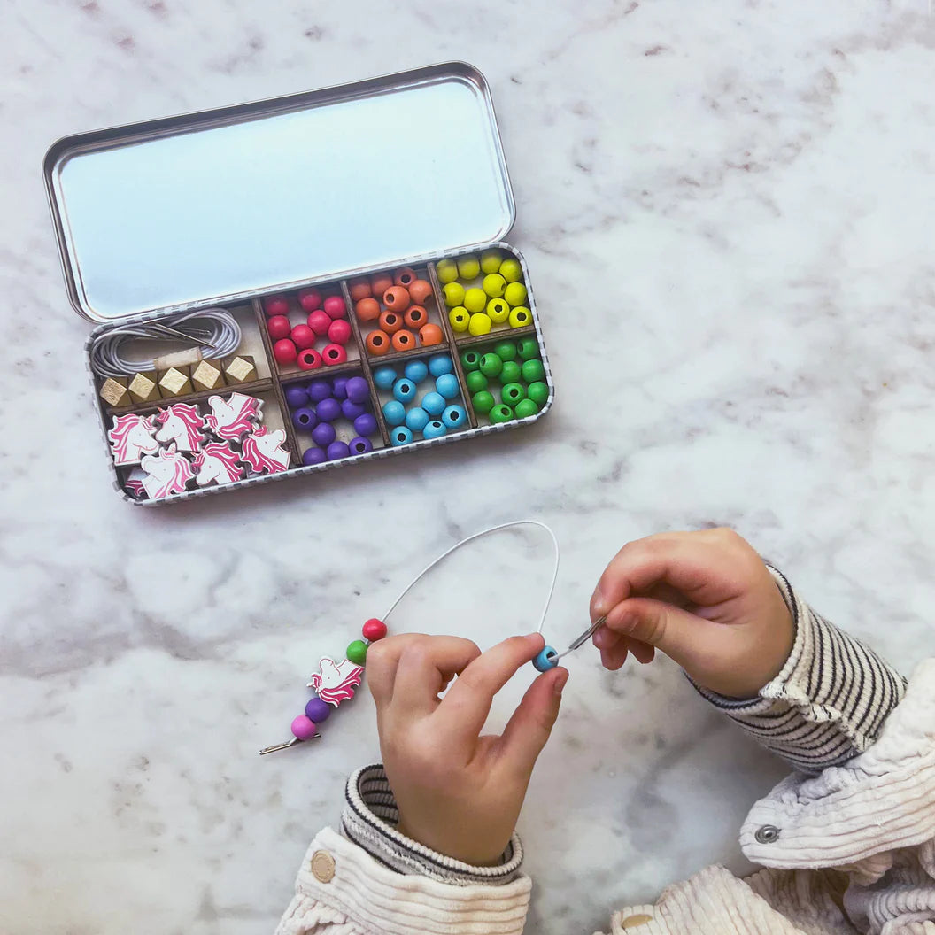 Make Your Own Unicorn Bracelet Tin