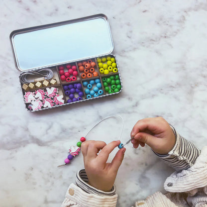 Make Your Own Unicorn Bracelet Tin