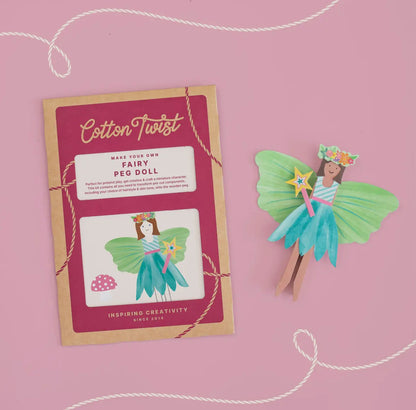 Make Your Own Fairy Peg Doll