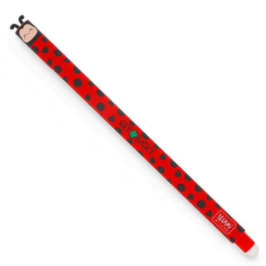 Legami Erasable Ladybird - Red Ink