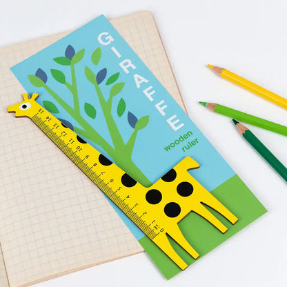 Wooden Giraffe Ruler