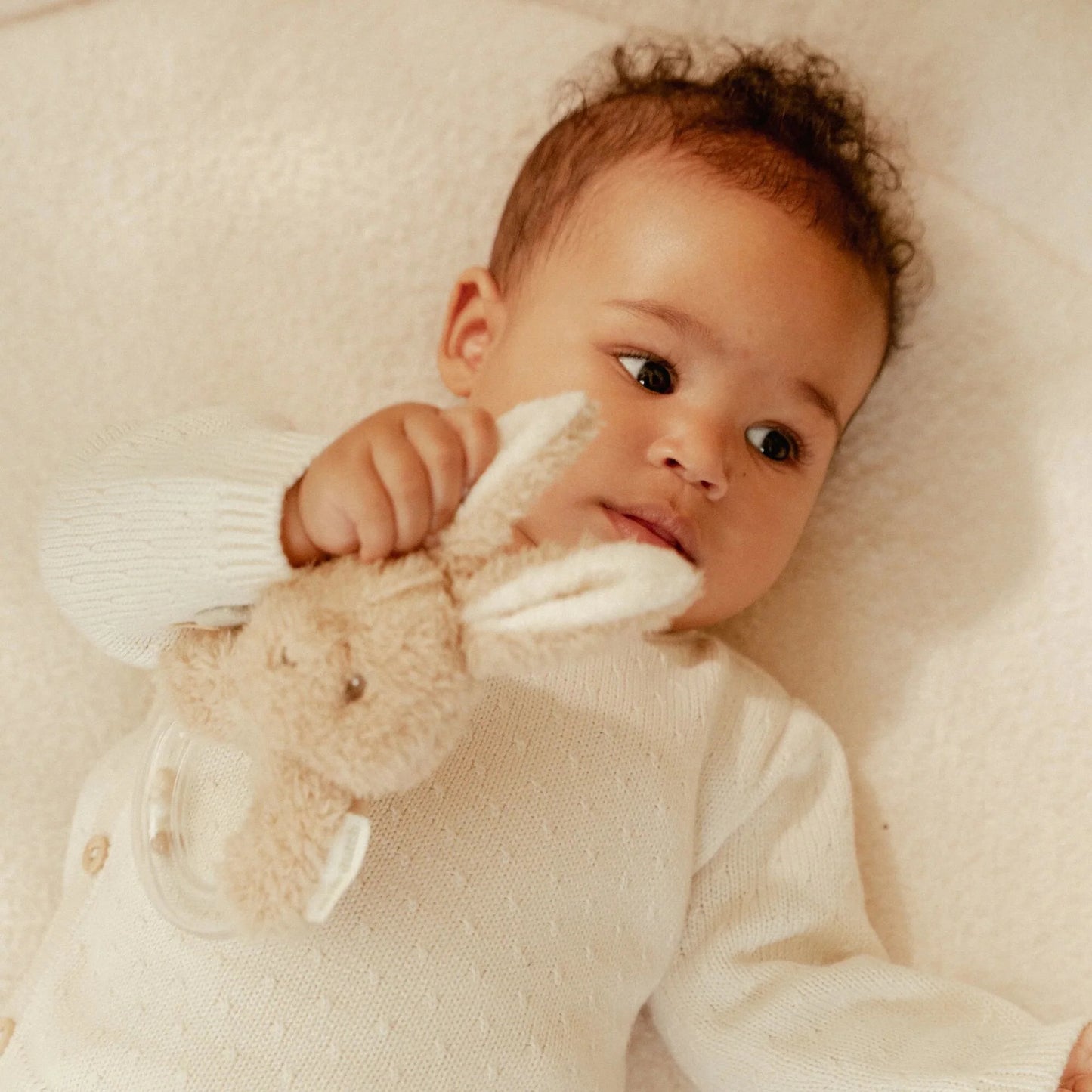 Little Dutch Rabbit Ring Rattle Newborn Naturals