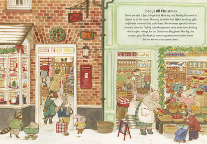 Cat Family Christmas- A lift the flap advent book