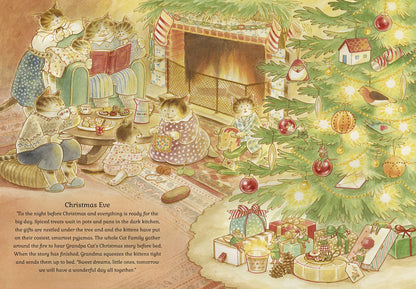 Cat Family Christmas- A lift the flap advent book