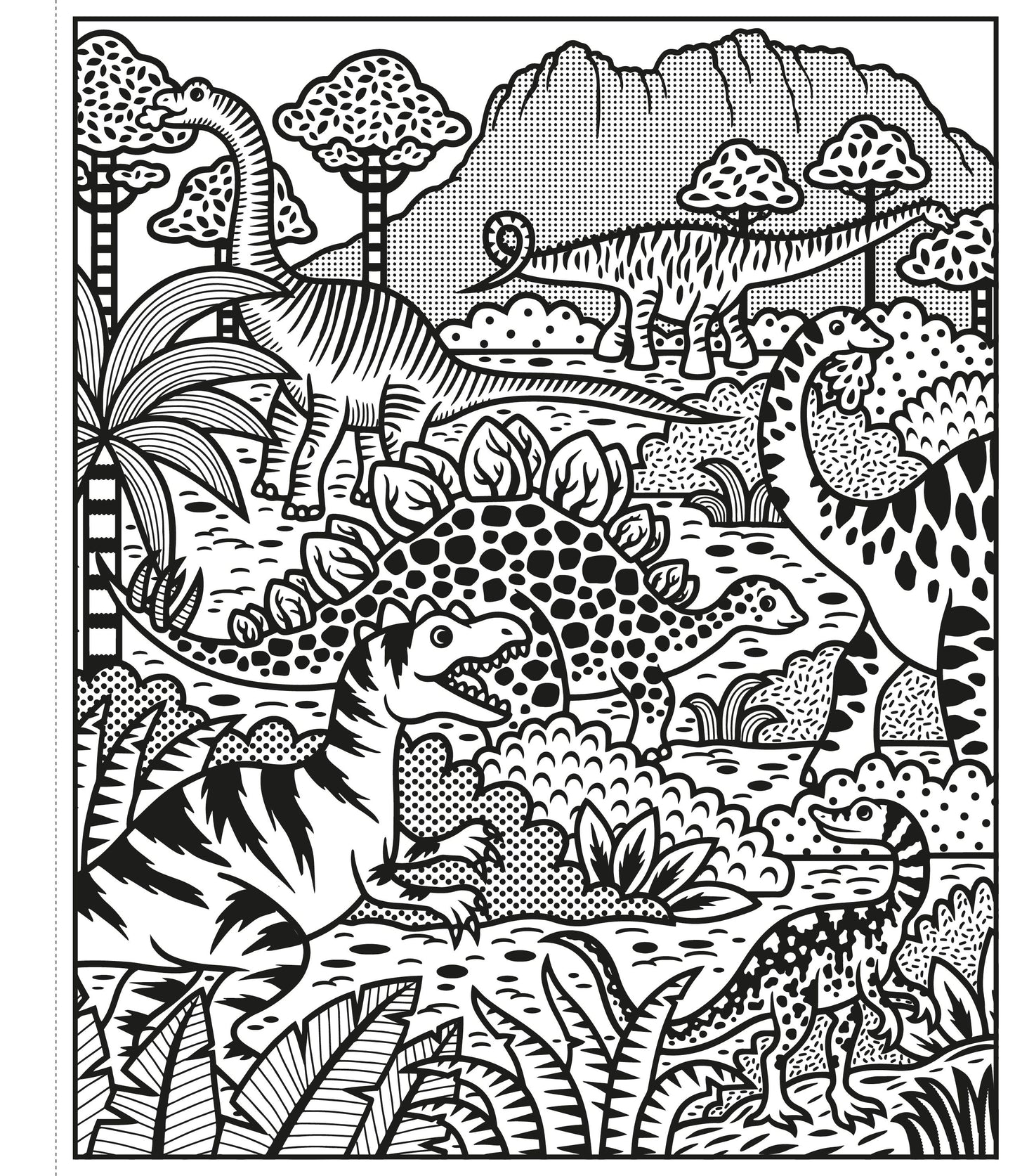Dinosaur Magic Painting Book