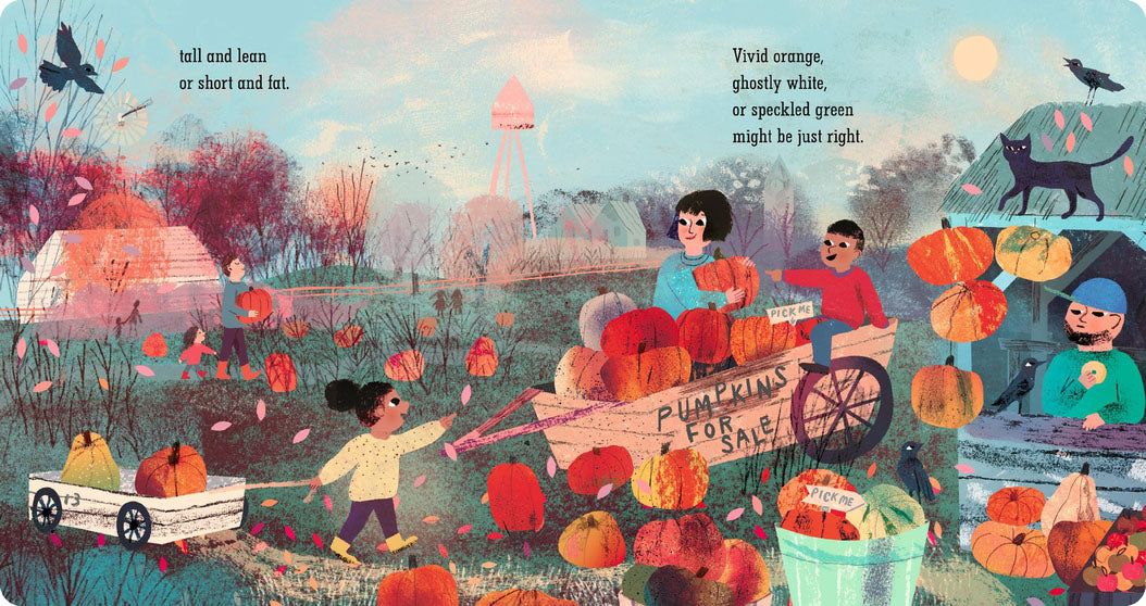 Pick a pumpkin board book
