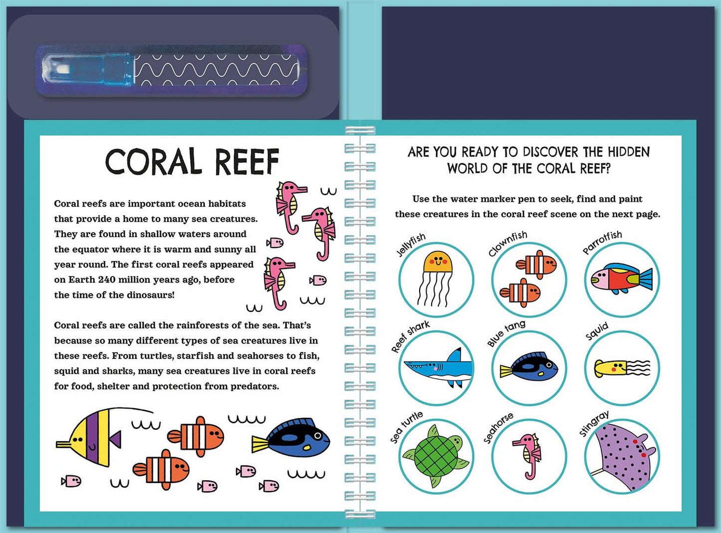 Deep Blue Sea Water Painting