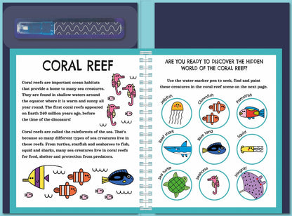 Deep Blue Sea Water Painting