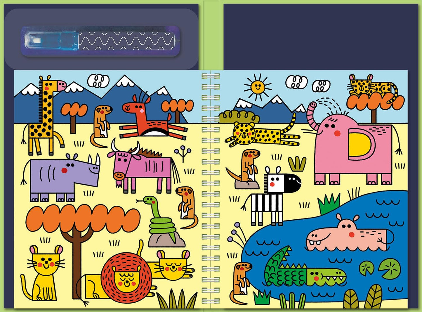 Wild Beasts Water Painting