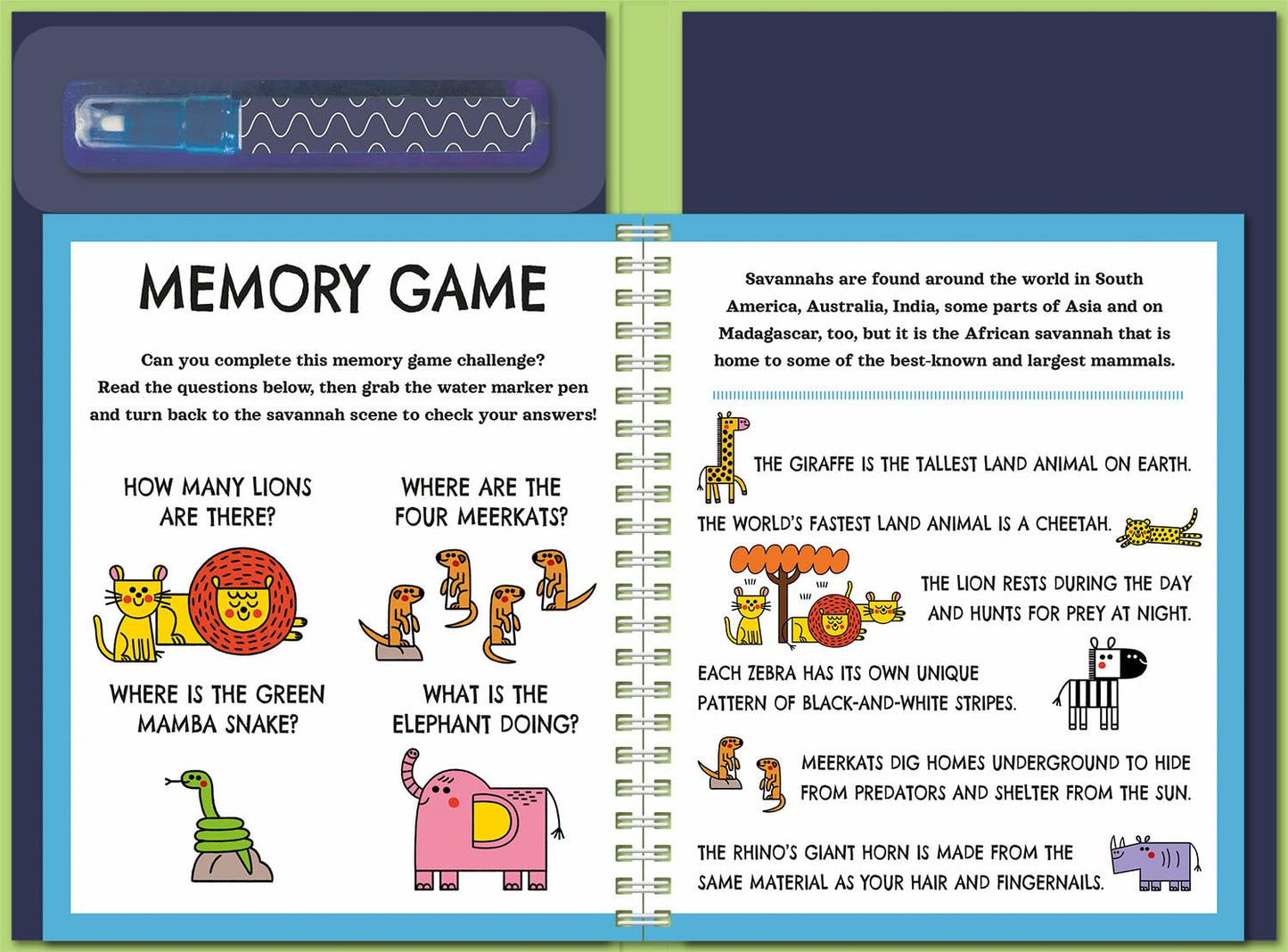 Wild Beasts Water Painting