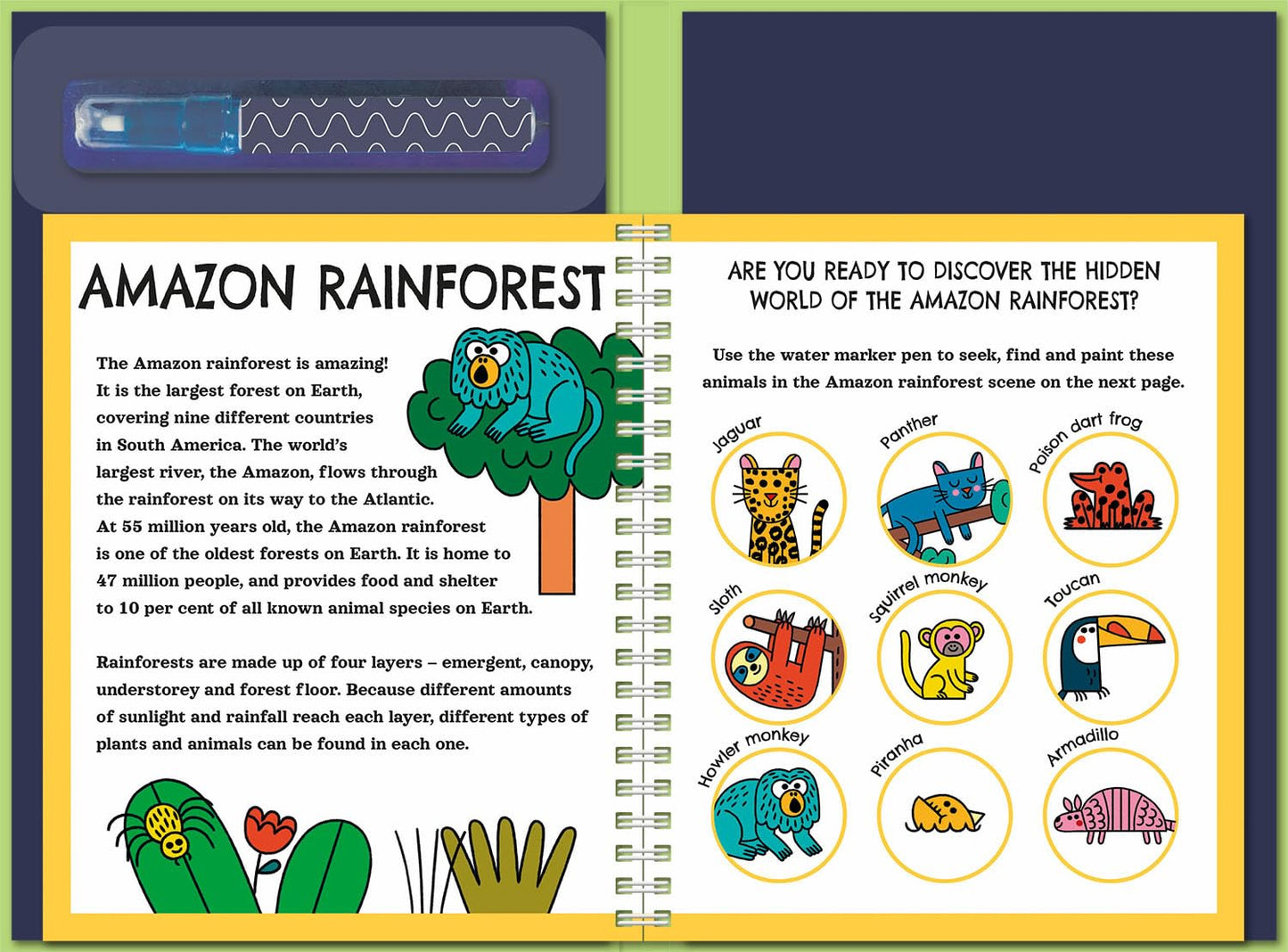 Wild Beasts Water Painting