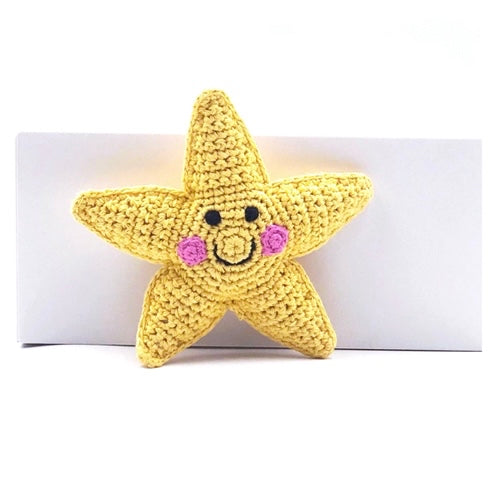 Friendly Christmas Star Rattle