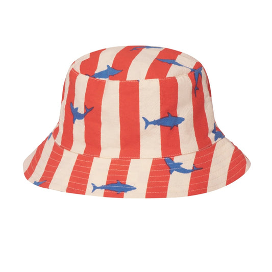 Shark Reversible Bucket Hat 3-6 years
