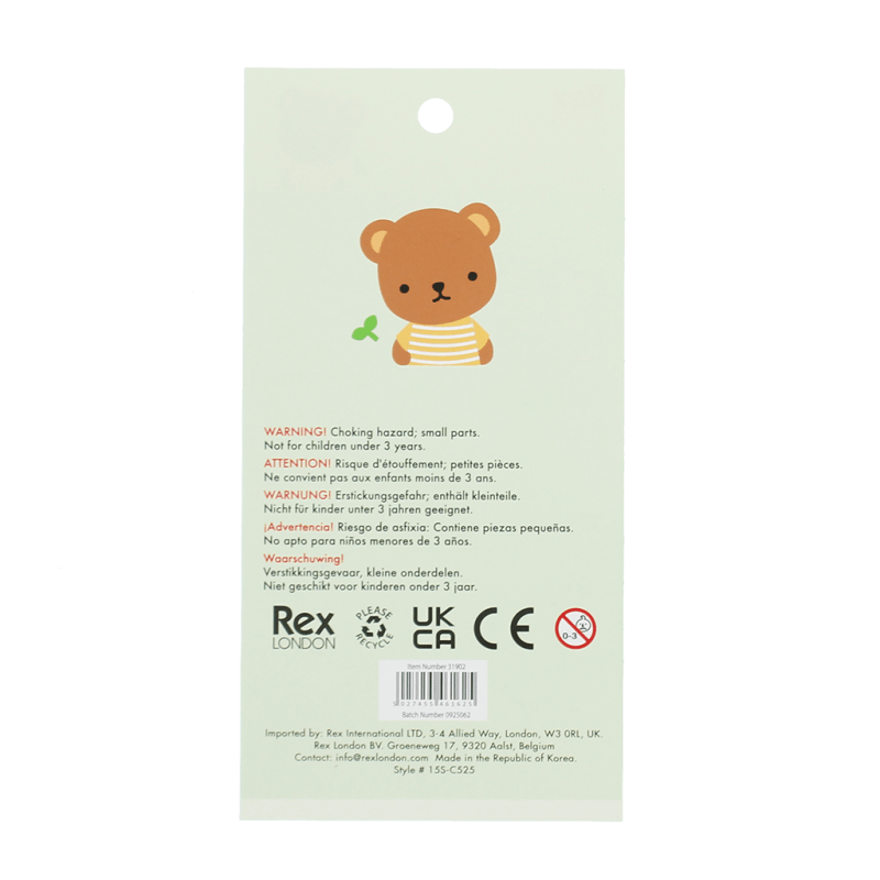 3D Puffy Stickers - Adorable Bears