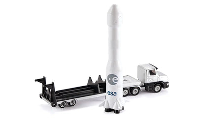 Siku Low Loader Lorry with Space Rocket
