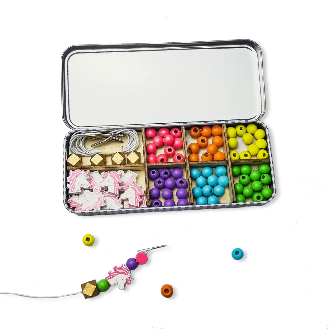 Make Your Own Unicorn Bracelet Tin